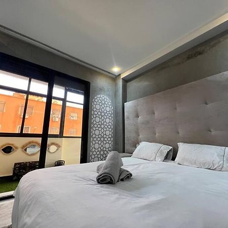 Appartement Bien Situe A Gueliz Marrakesh Exterior foto