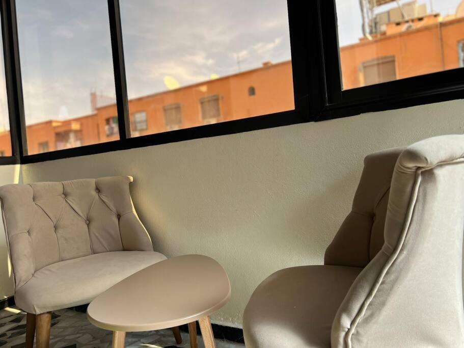 Appartement Bien Situe A Gueliz Marrakesh Exterior foto